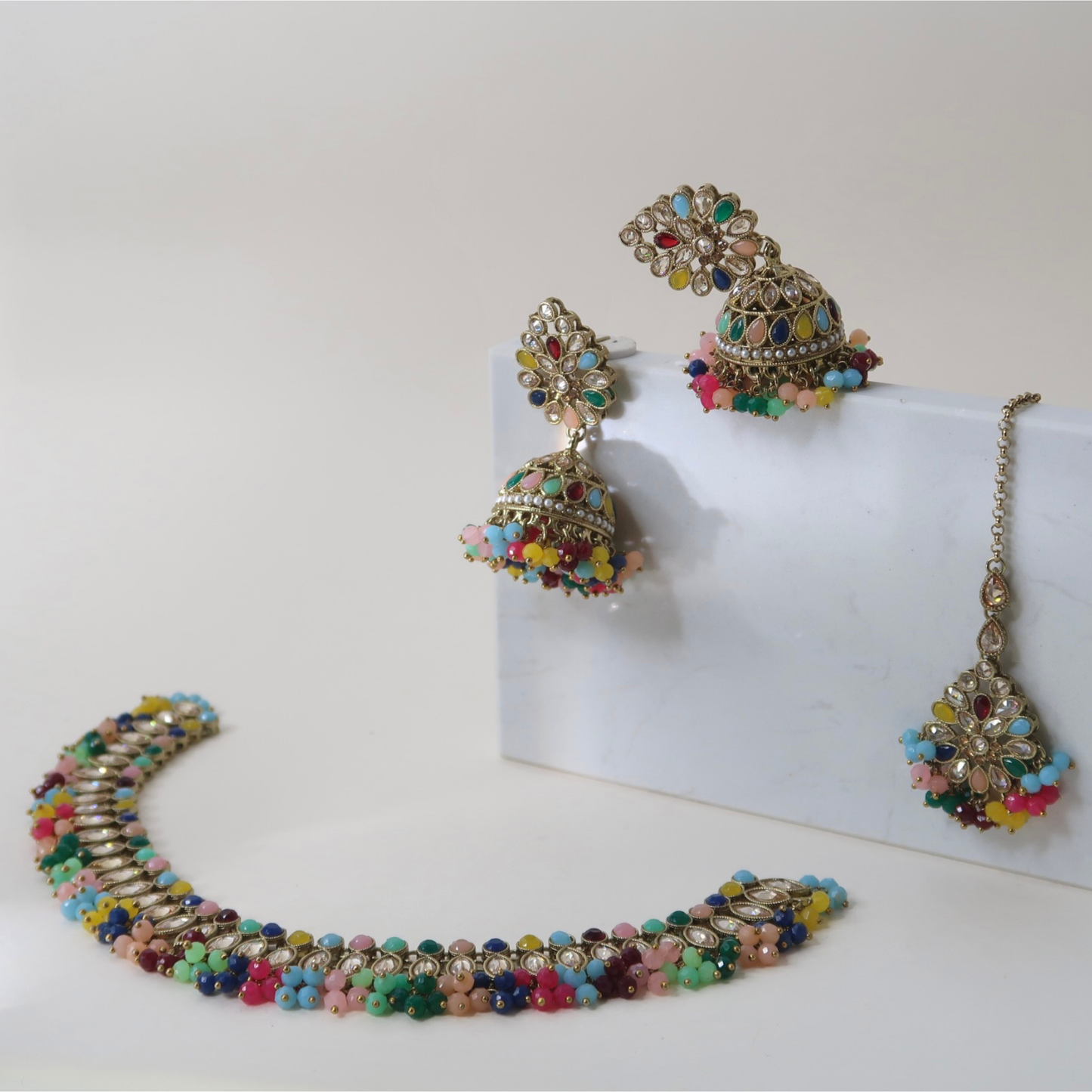 Indy Choker Set - Multicolor