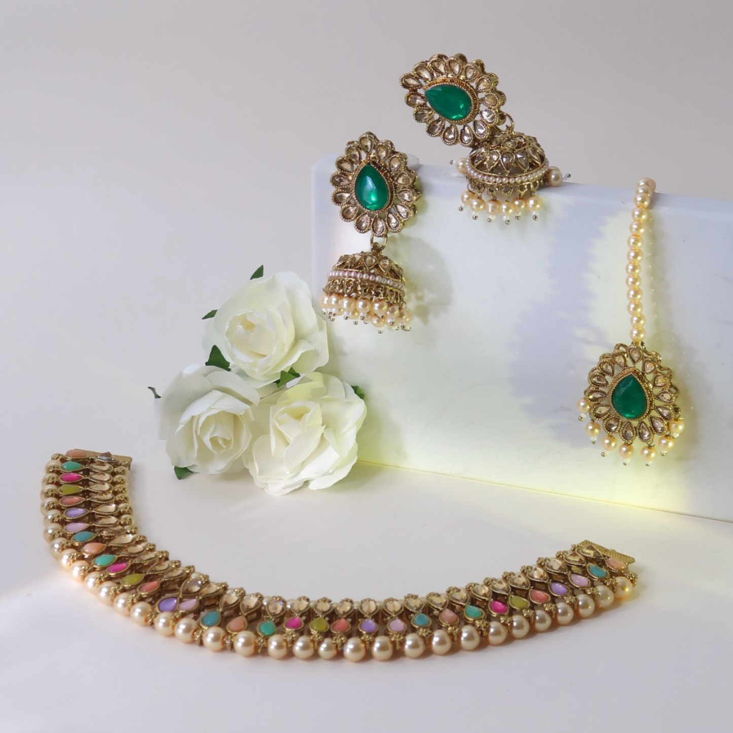 Jia Choker Set - Multicolor