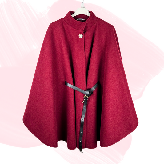 Ma Belle Poncho - Bordeaux