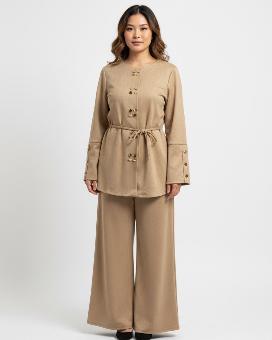 Stacy Wildleder Set - Versch. Farben