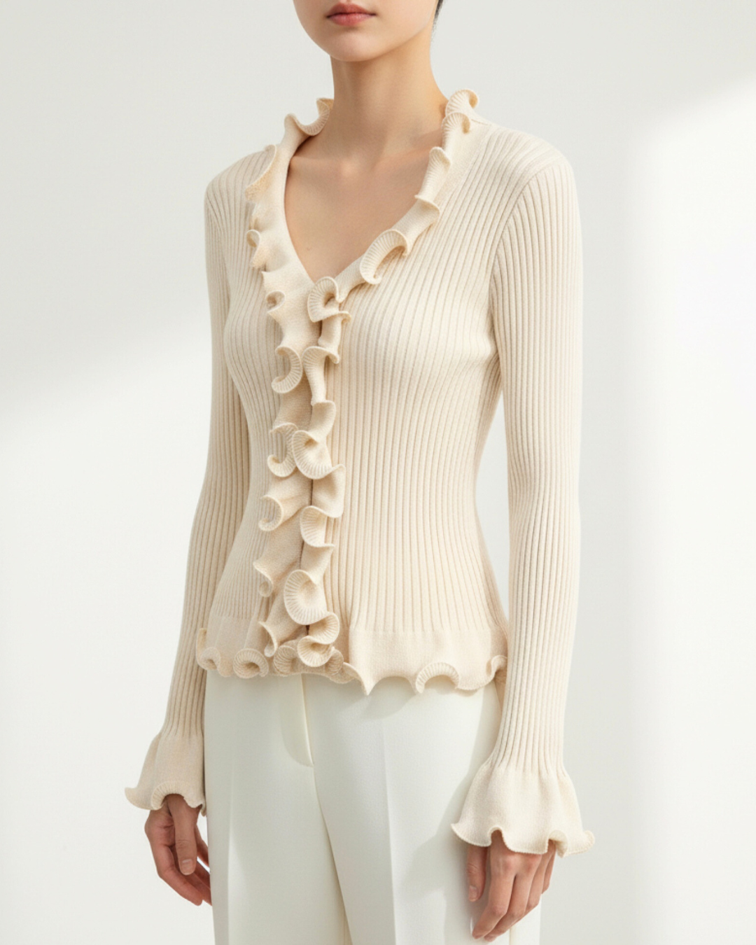 Ella Plüsch Strickoberteil - Versch. Farben