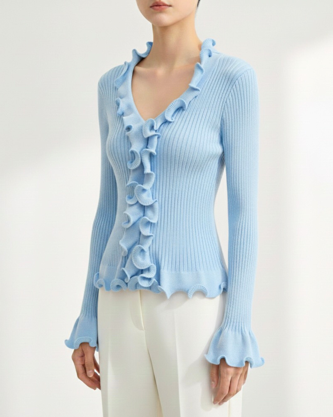 Ella Plüsch Strickoberteil - Versch. Farben