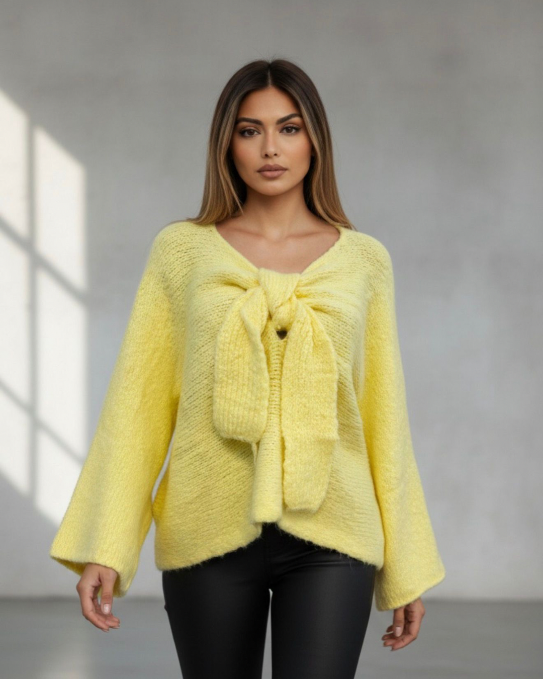 Daisy Schleifen Pullover