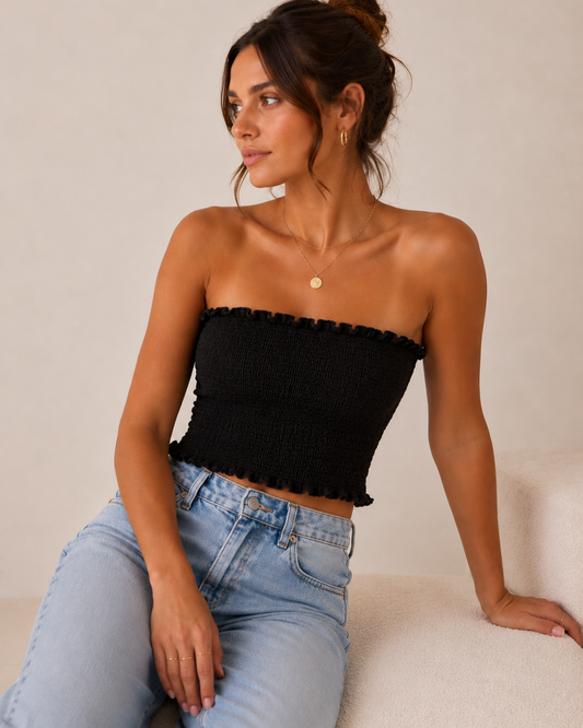 Hani Bandeau Top - Versch. Farben