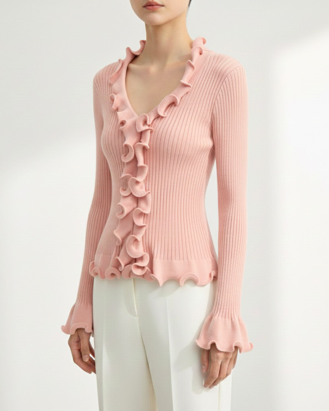 Ella Plüsch Strickoberteil - Versch. Farben