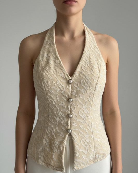 Emma Neckholder Top - Versch. Farben