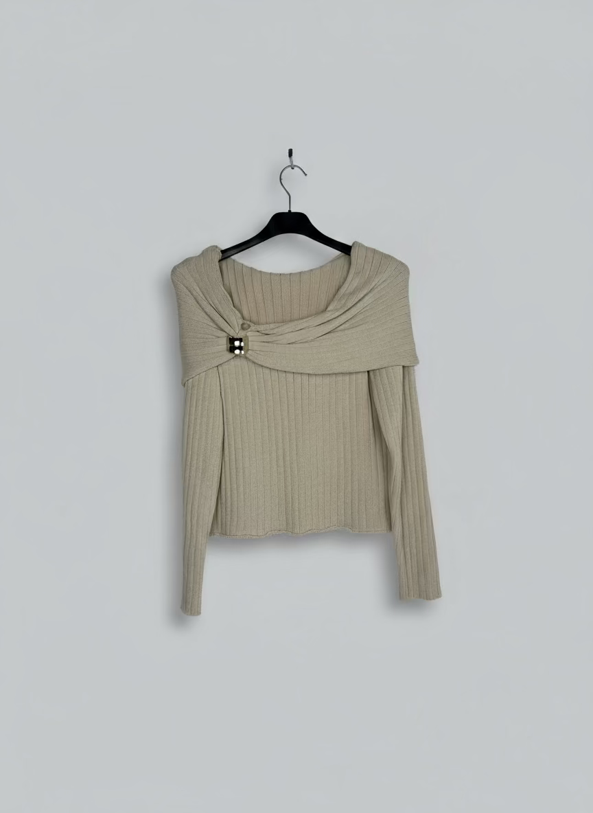 Leyla Off Shoulder  Pullover